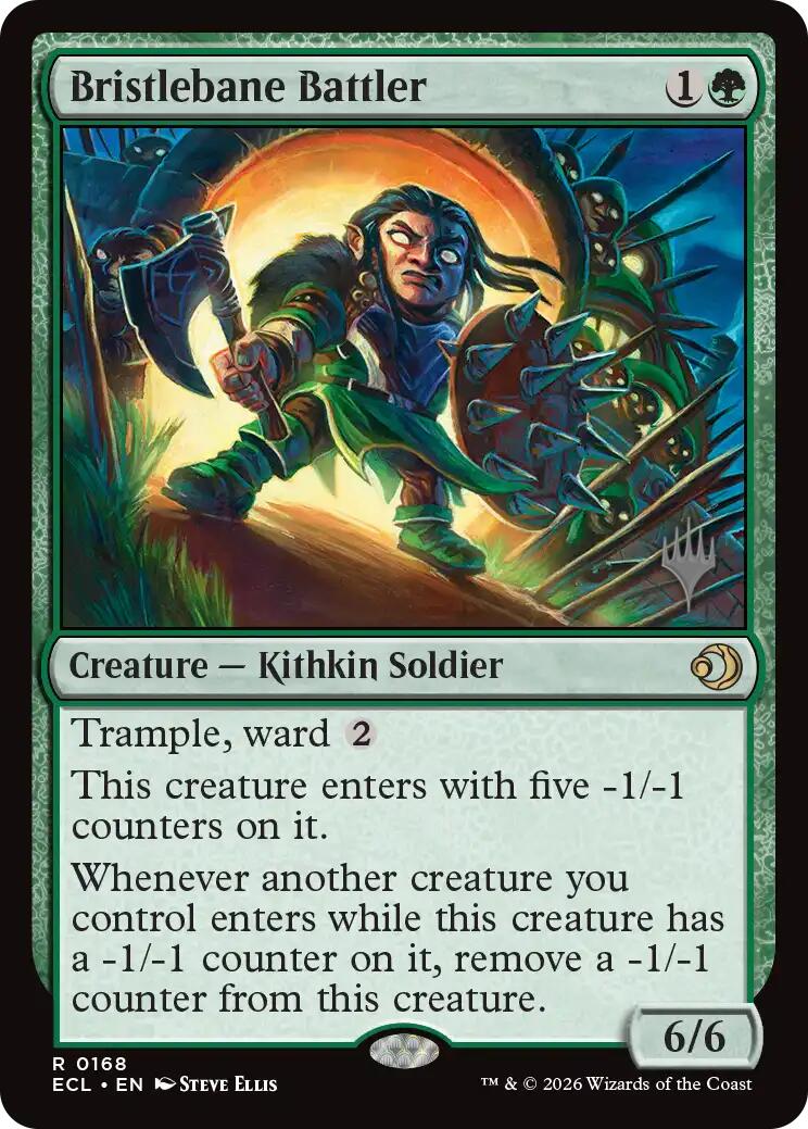 Bristlebane Battler [Lorwyn Eclipsed Promos] | Magic Magpie