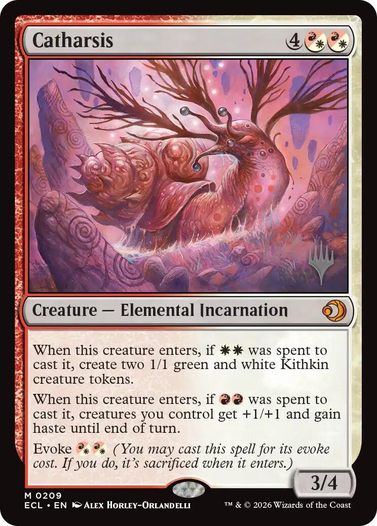 Catharsis [Lorwyn Eclipsed Promos] | Magic Magpie