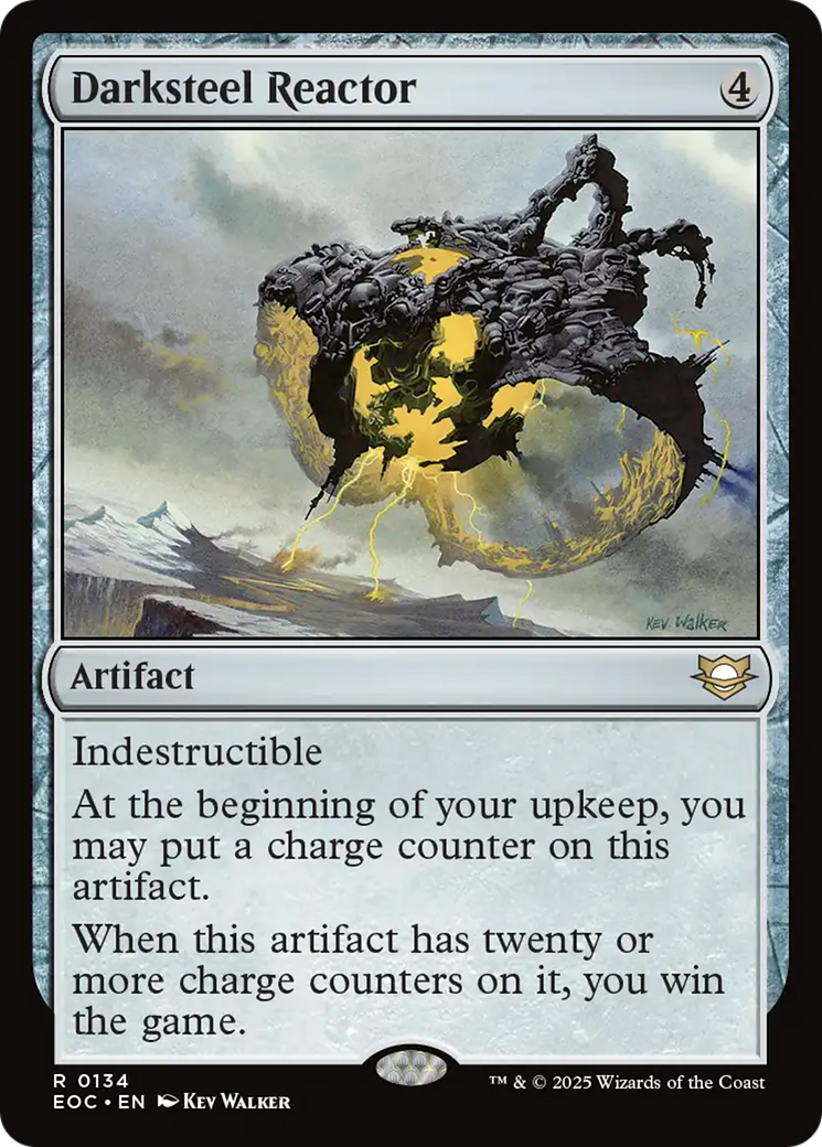 Darksteel Reactor [Edge of Eternities Commander] | Magic Magpie