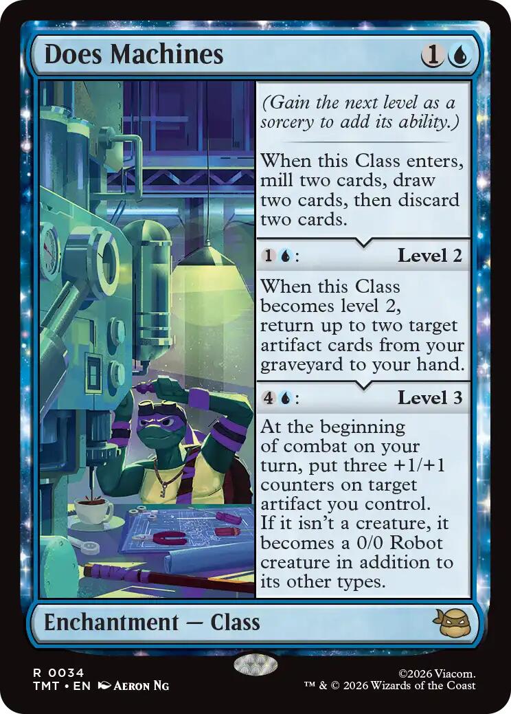 Does Machines [Teenage Mutant Ninja Turtles] | Magic Magpie