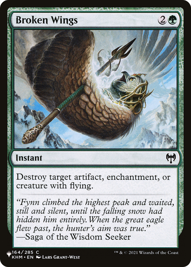 Broken Wings [The List Reprints] | Magic Magpie