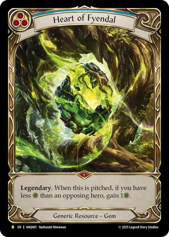 Heart of Fyendal [ANQ001] (Compendium of Rathe - Antiquity Pack) | Magic Magpie