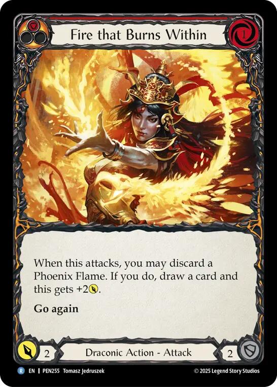 Fire that Burns Within [PEN255] (Compendium of Rathe) | Magic Magpie