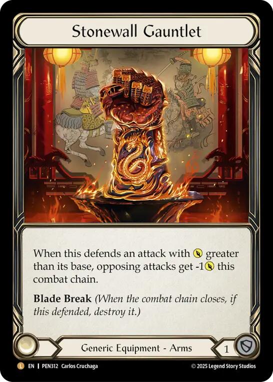 Stonewall Gauntlet [PEN312] (Compendium of Rathe) | Magic Magpie