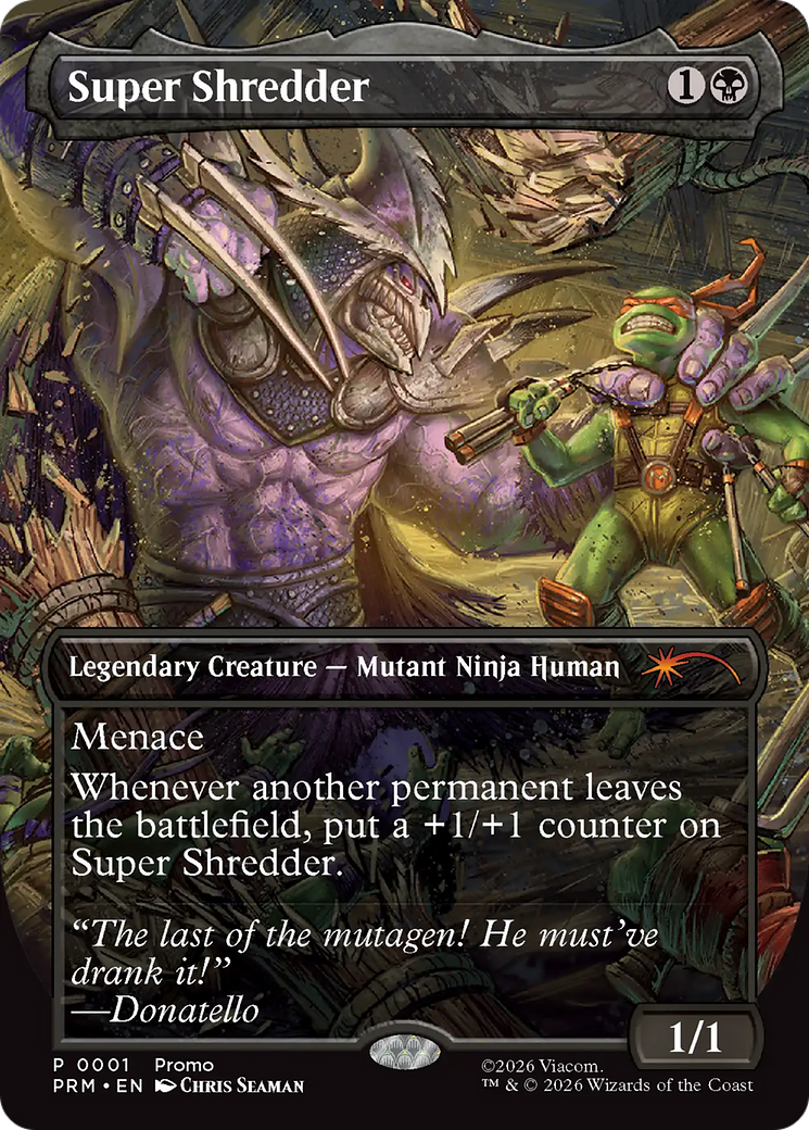 Super Shredder (Borderless) [Spotlight Series] | Magic Magpie