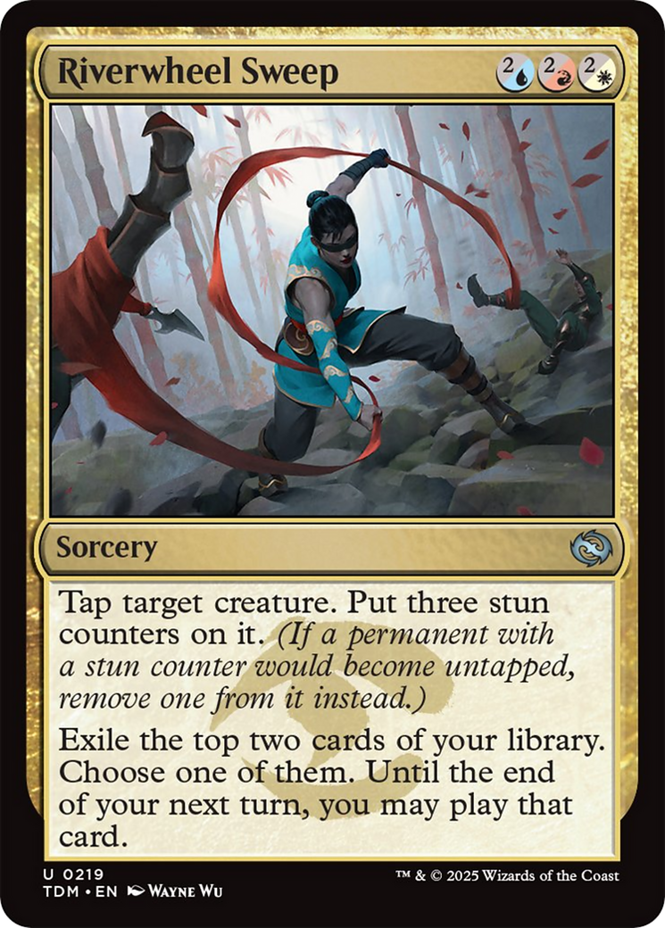 Riverwheel Sweep [Tarkir: Dragonstorm] | Magic Magpie