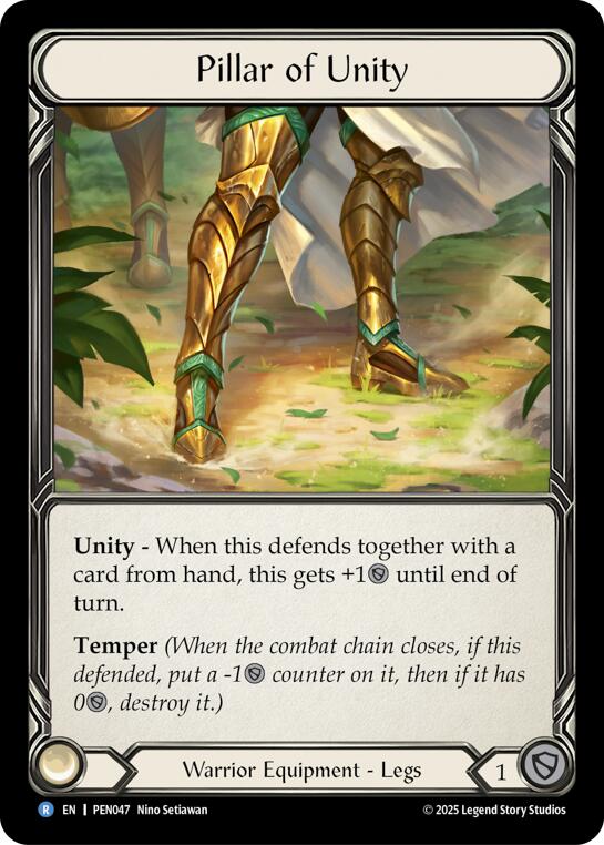 Pillar Of Unity [PEN047] (Compendium of Rathe)  Cold Foil | Magic Magpie