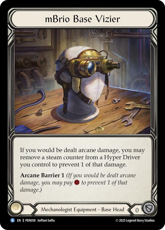Mbrio Base Vizier [PEN058] (Compendium of Rathe) | Magic Magpie