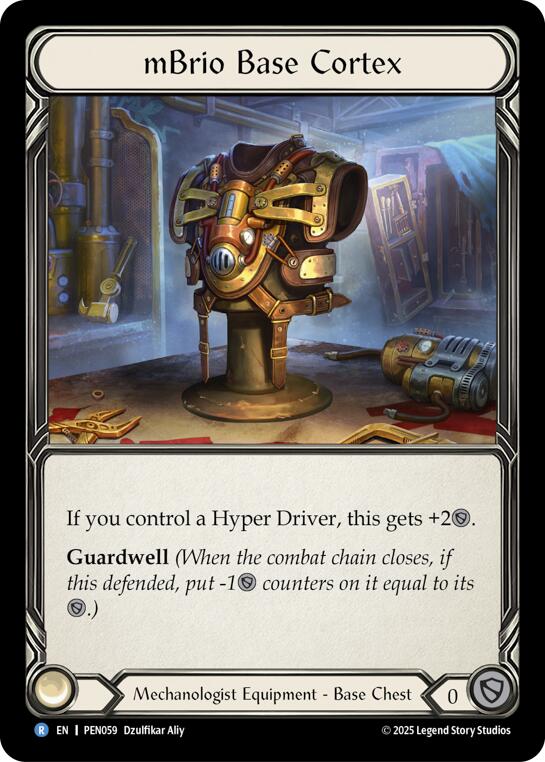 Mbrio Base Cortex [PEN059] (Compendium of Rathe)  Cold Foil | Magic Magpie