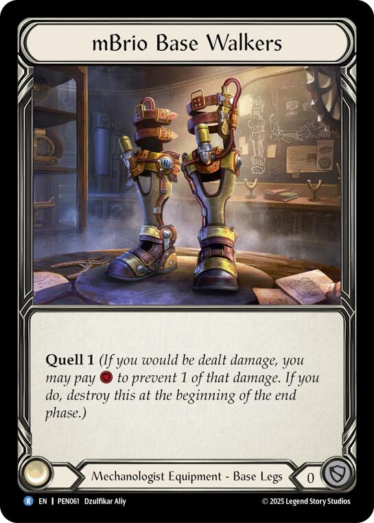 Mbrio Base Walkers [PEN061] (Compendium of Rathe)  Cold Foil | Magic Magpie