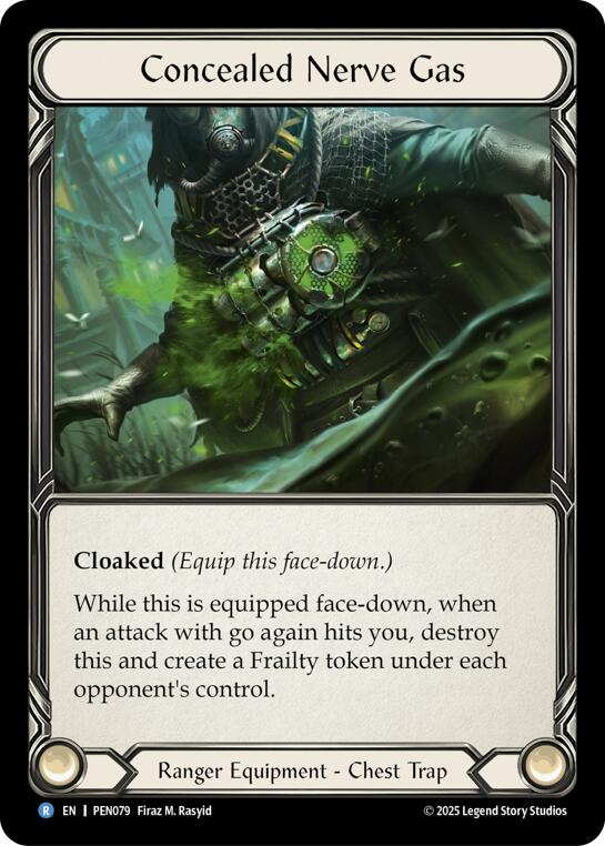 Concealed Nerve Gas [PEN079] (Compendium of Rathe)  Cold Foil | Magic Magpie