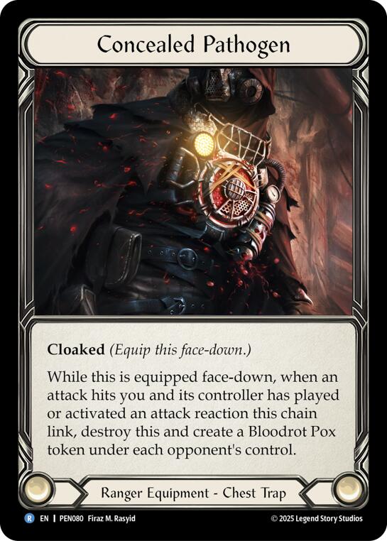 Concealed Pathogen [PEN080] (Compendium of Rathe)  Cold Foil | Magic Magpie