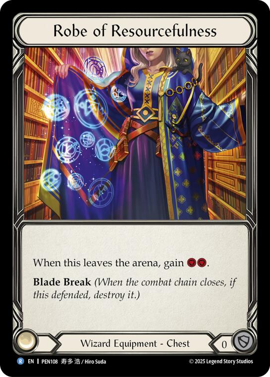 Robe Of Resourcefulness [PEN108] (Compendium of Rathe)  Cold Foil | Magic Magpie