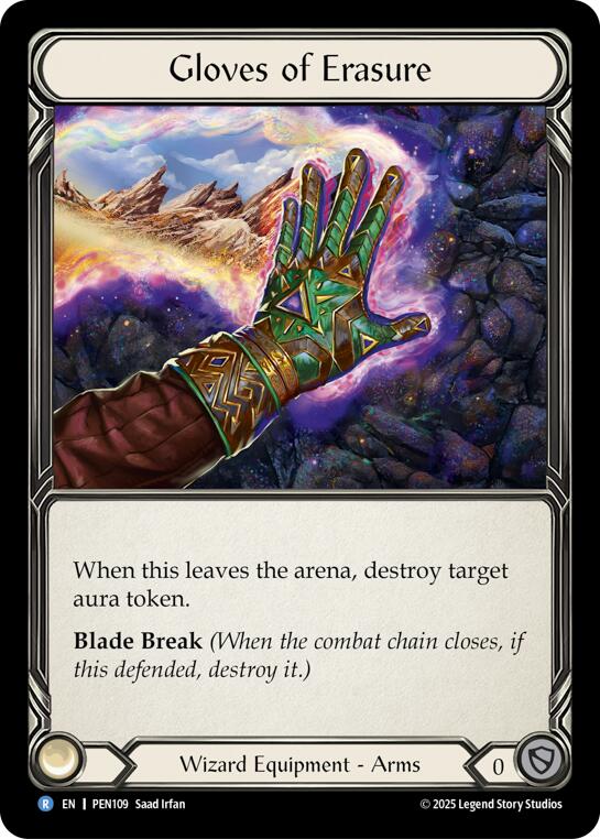 Gloves Of Erasure [PEN109] (Compendium of Rathe)  Cold Foil | Magic Magpie