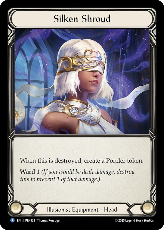 Silken Shroud [PEN123] (Compendium of Rathe)  Cold Foil | Magic Magpie