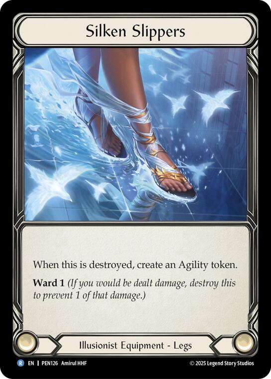 Silken Slippers [PEN126] (Compendium of Rathe)  Cold Foil | Magic Magpie