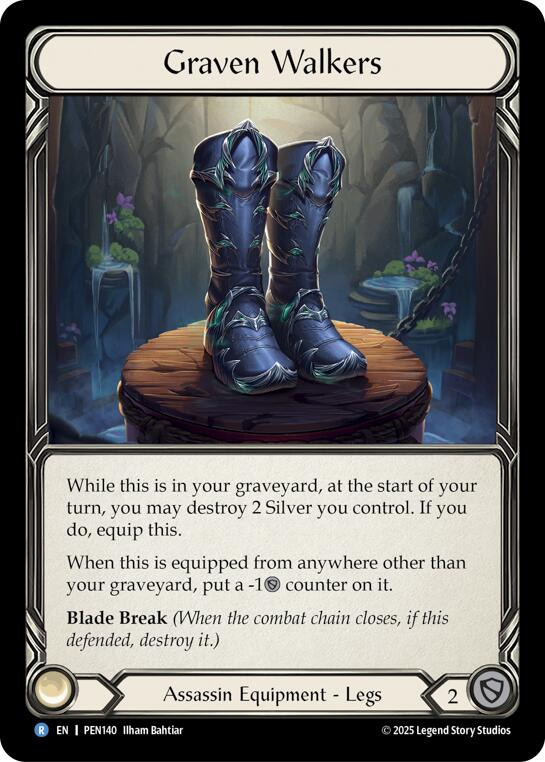 Graven Walkers [PEN140] (Compendium of Rathe)  Cold Foil | Magic Magpie
