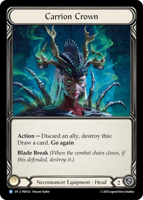 Carrion Crown [PEN152] (Compendium of Rathe)  Cold Foil | Magic Magpie