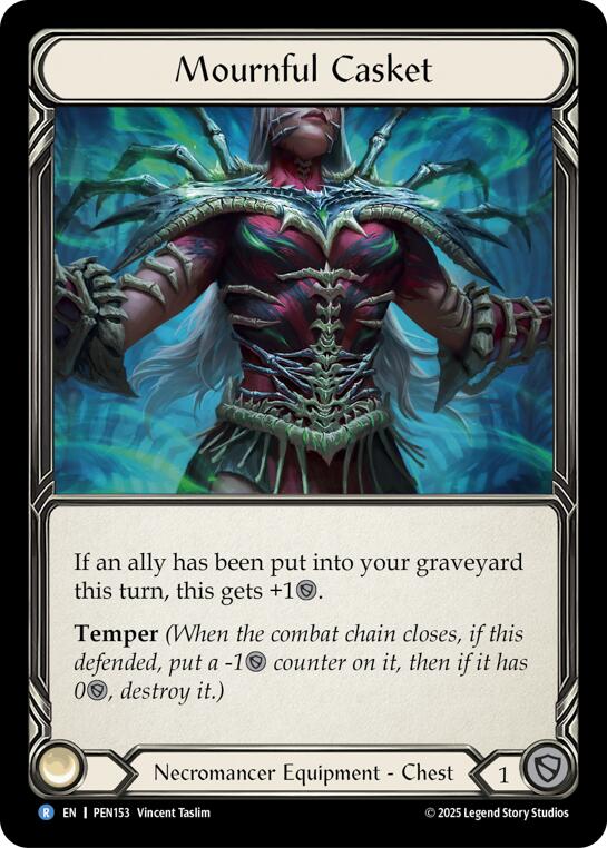 Mournful Casket [PEN153] (Compendium of Rathe)  Cold Foil | Magic Magpie