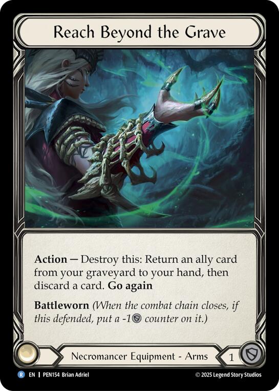 Reach Beyond The Grave [PEN154] (Compendium of Rathe)  Cold Foil | Magic Magpie