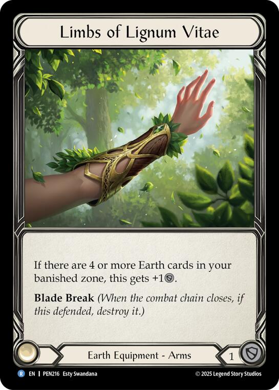 Limbs Of Lignum Vitae [PEN216] (Compendium of Rathe)  Cold Foil | Magic Magpie