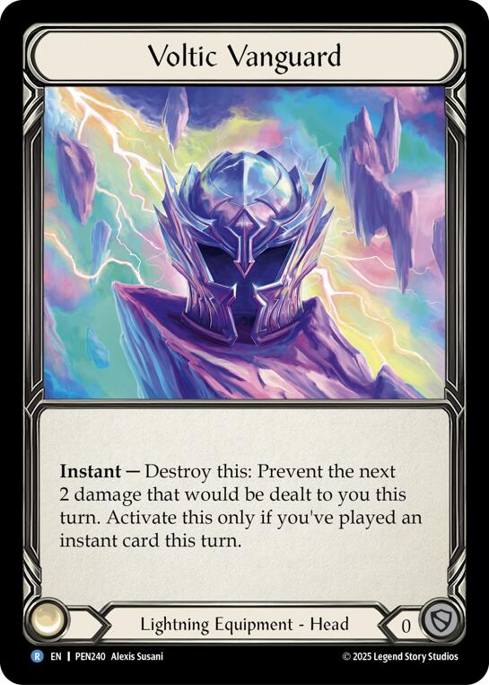 Voltic Vanguard [PEN240] (Compendium of Rathe)  Cold Foil | Magic Magpie