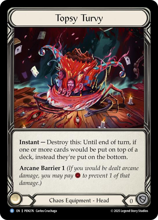 Topsy Turvy [PEN276] (Compendium of Rathe)  Cold Foil | Magic Magpie
