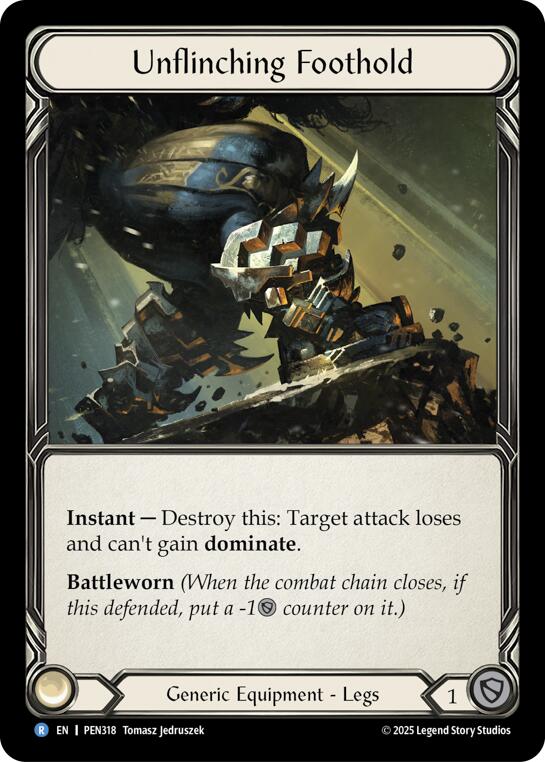 Unflinching Foothold [PEN318] (Compendium of Rathe) | Magic Magpie