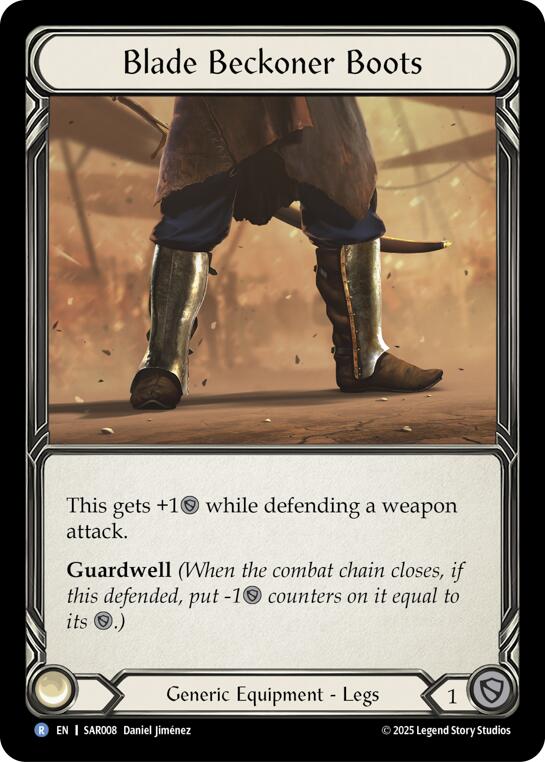 Blade Beckoner Boots [SAR008] (GEM Pack 2) | Magic Magpie