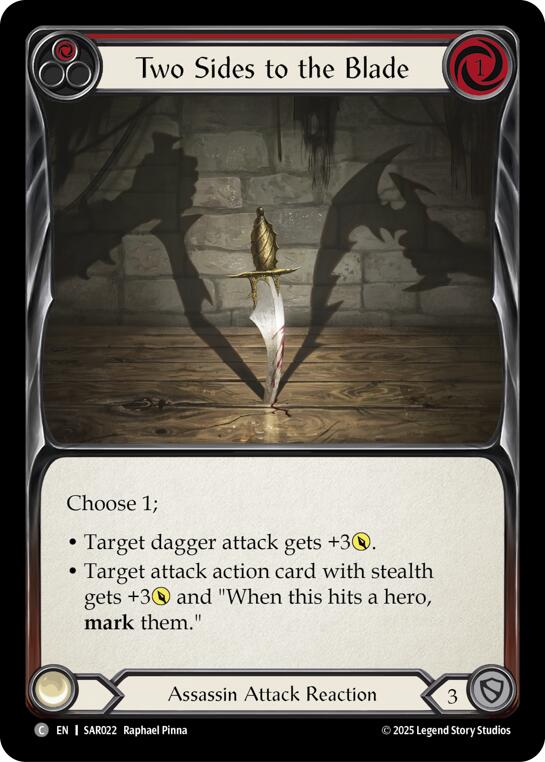 Two Sides to the Blade [SAR022] (GEM Pack 2) | Magic Magpie