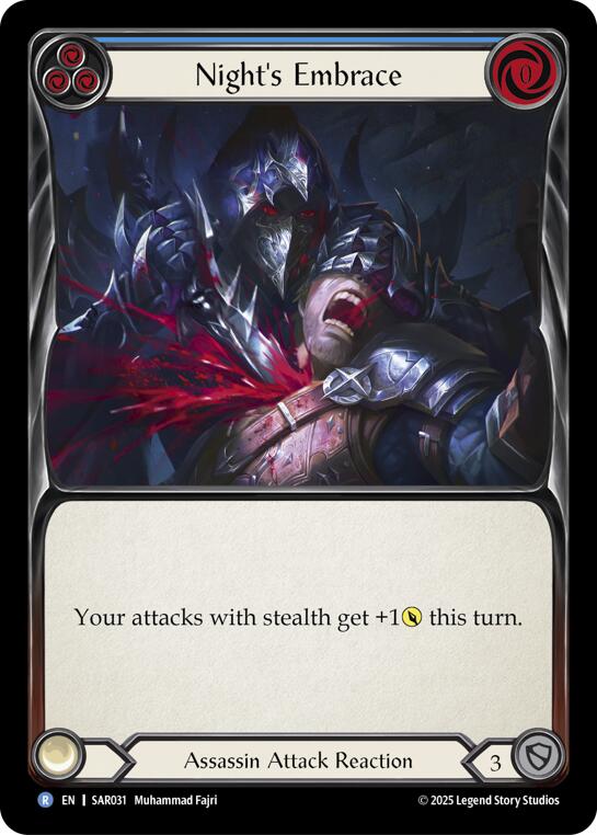 Night's Embrace [SAR031] (GEM Pack 2) | Magic Magpie