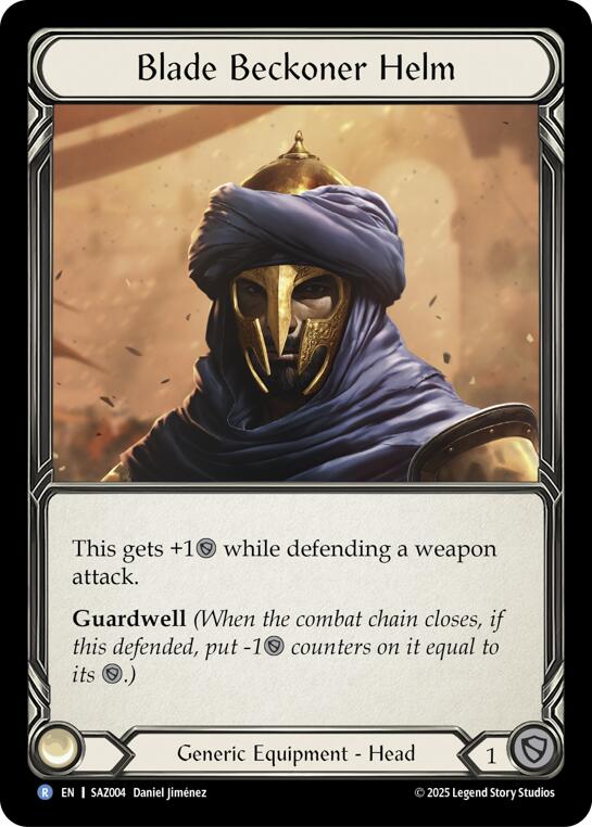 Blade Beckoner Helm [SAZ004] (GEM Pack 2) | Magic Magpie