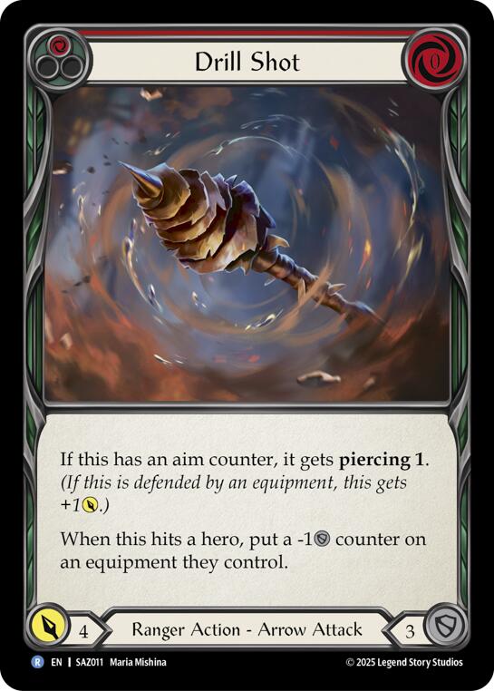 Drill Shot [SAZ011] (GEM Pack 2) | Magic Magpie