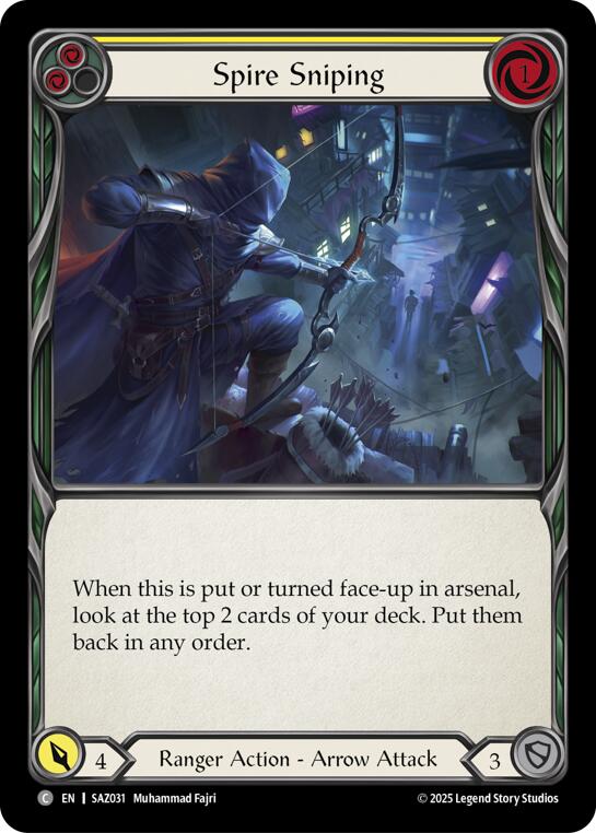 Spire Sniping [SAZ031] (GEM Pack 2) | Magic Magpie