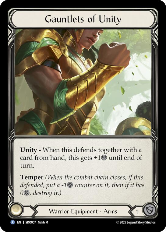 Gauntlets of Unity [SDO007] (GEM Pack 2) | Magic Magpie