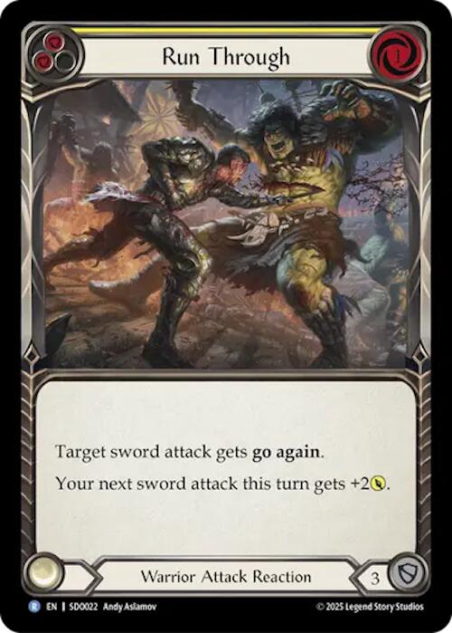 Run Through [SDO022] (GEM Pack 2) | Magic Magpie