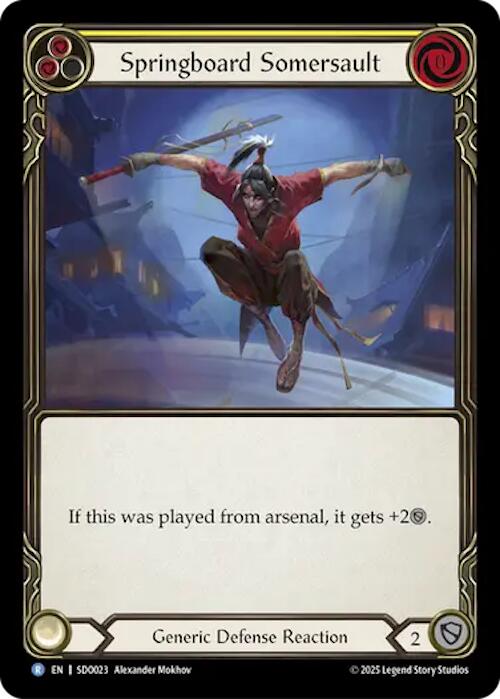 Springboard Somersault [SDO023] (GEM Pack 2) | Magic Magpie