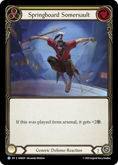 Springboard Somersault [SEN020] (GEM Pack 2) | Magic Magpie