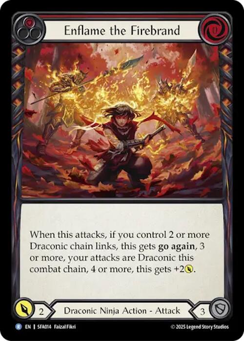 Enflame the Firebrand [SFA014] (Silver Age Chapter 2) | Magic Magpie
