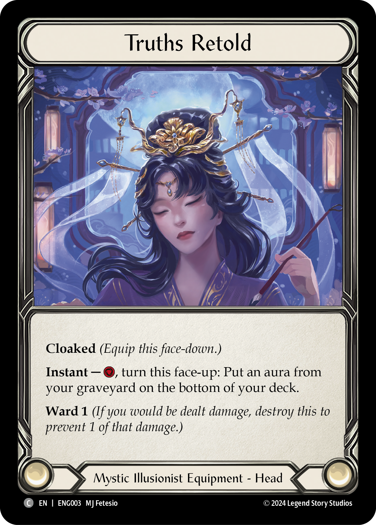 Truths Retold [ENG003] (Part the Mistveil Enigma Blitz Deck) | Magic Magpie
