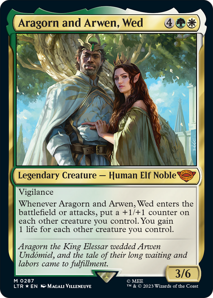 Aragorn and Arwen, Wed [The Lord of the Rings: Tales of Middle-Earth] | Magic Magpie