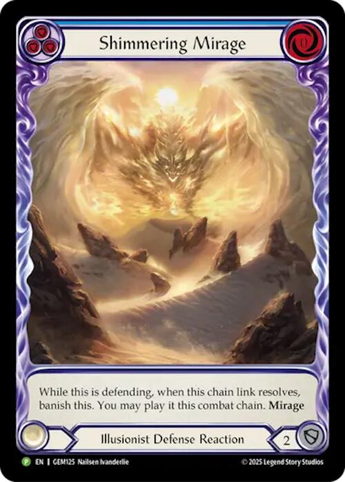 Shimmering Mirage [GEM125] (GEM Pack 4)  Rainbow Foil | Magic Magpie