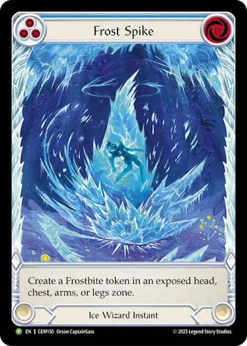 Frost Spike [GEM130] (GEM Pack 4) | Magic Magpie