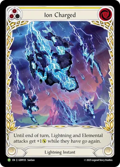 Ion Charged [GEM135] (GEM Pack 4) | Magic Magpie