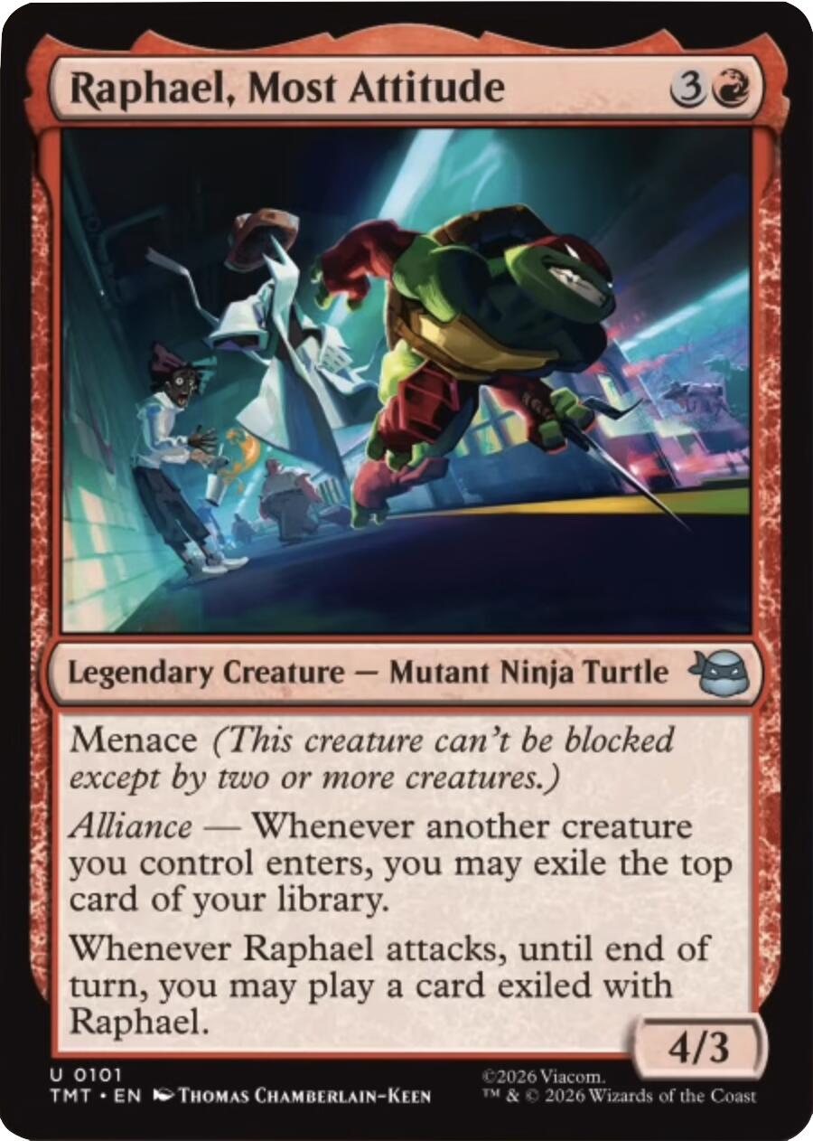 Raphael, Most Attitude [Teenage Mutant Ninja Turtles] | Magic Magpie