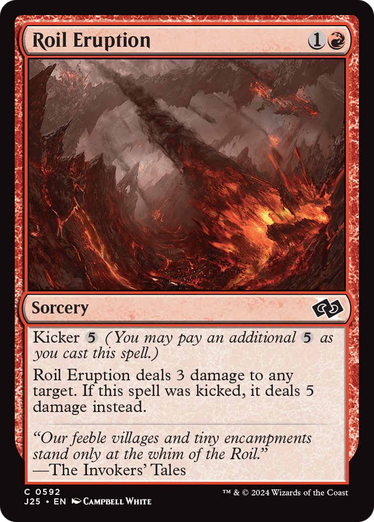 Roil Eruption [Foundations Jumpstart] | Magic Magpie