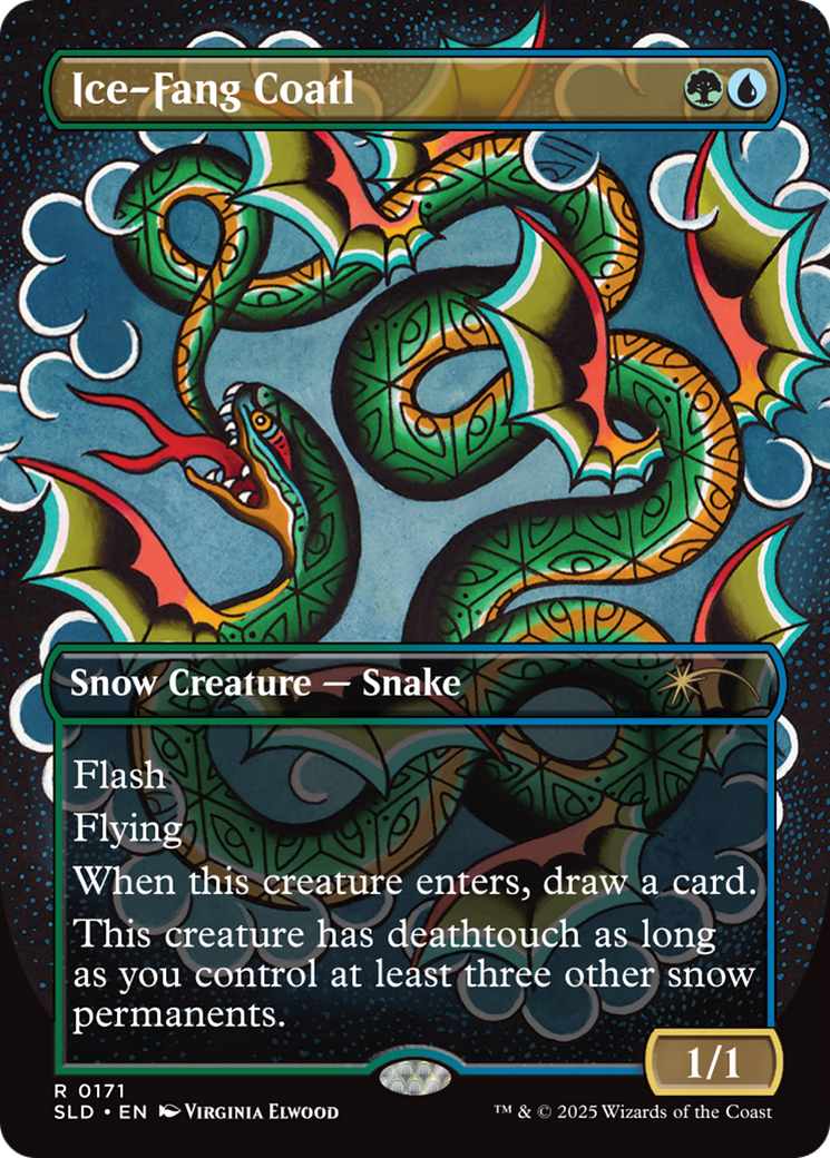 Ice-Fang Coatl (0171) [Secret Lair Drop Series] | Magic Magpie