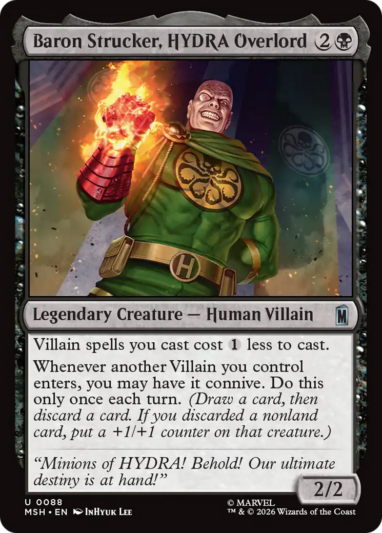 Baron Strucker, HYDRA Overlord [Marvel Super Heroes] | Magic Magpie