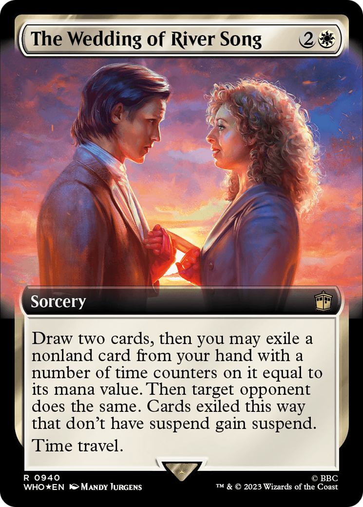 The Wedding of River Song (Extended Art) (Surge Foil) [Doctor Who] | Magic Magpie