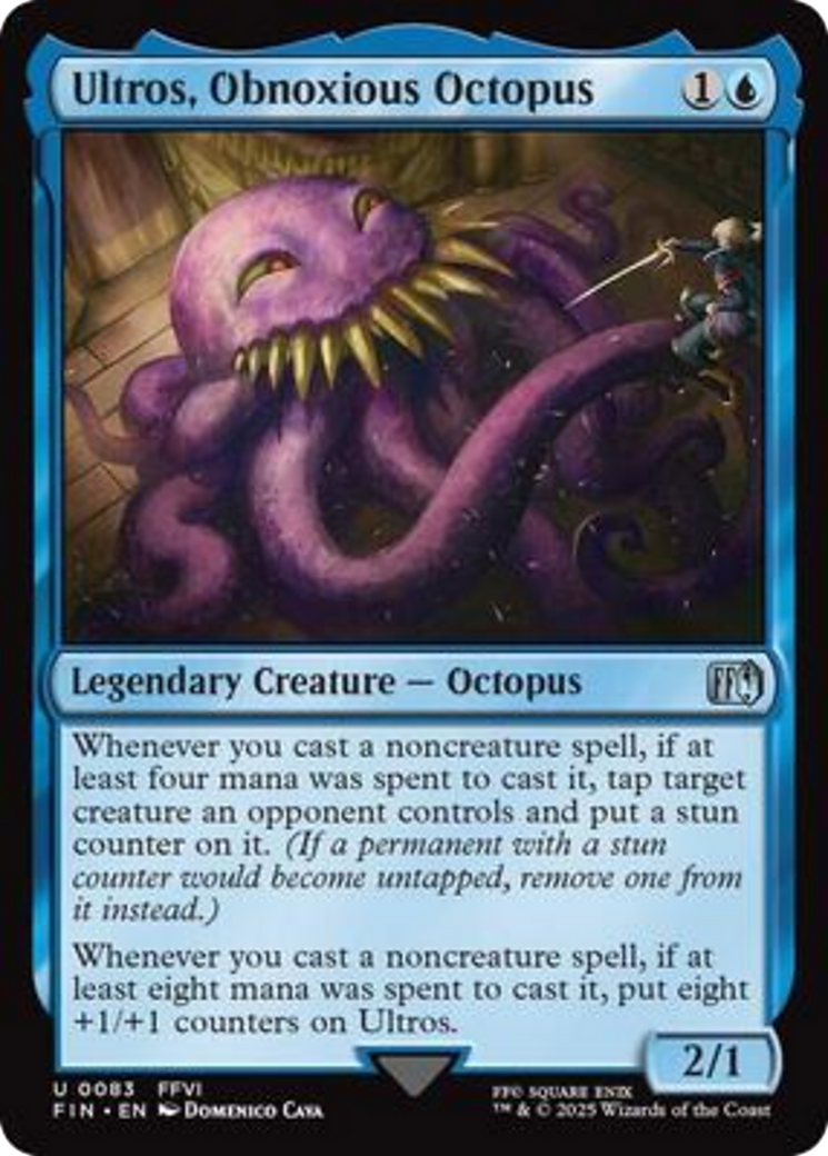 Ultros, Obnoxious Octopus [FINAL FANTASY] | Magic Magpie